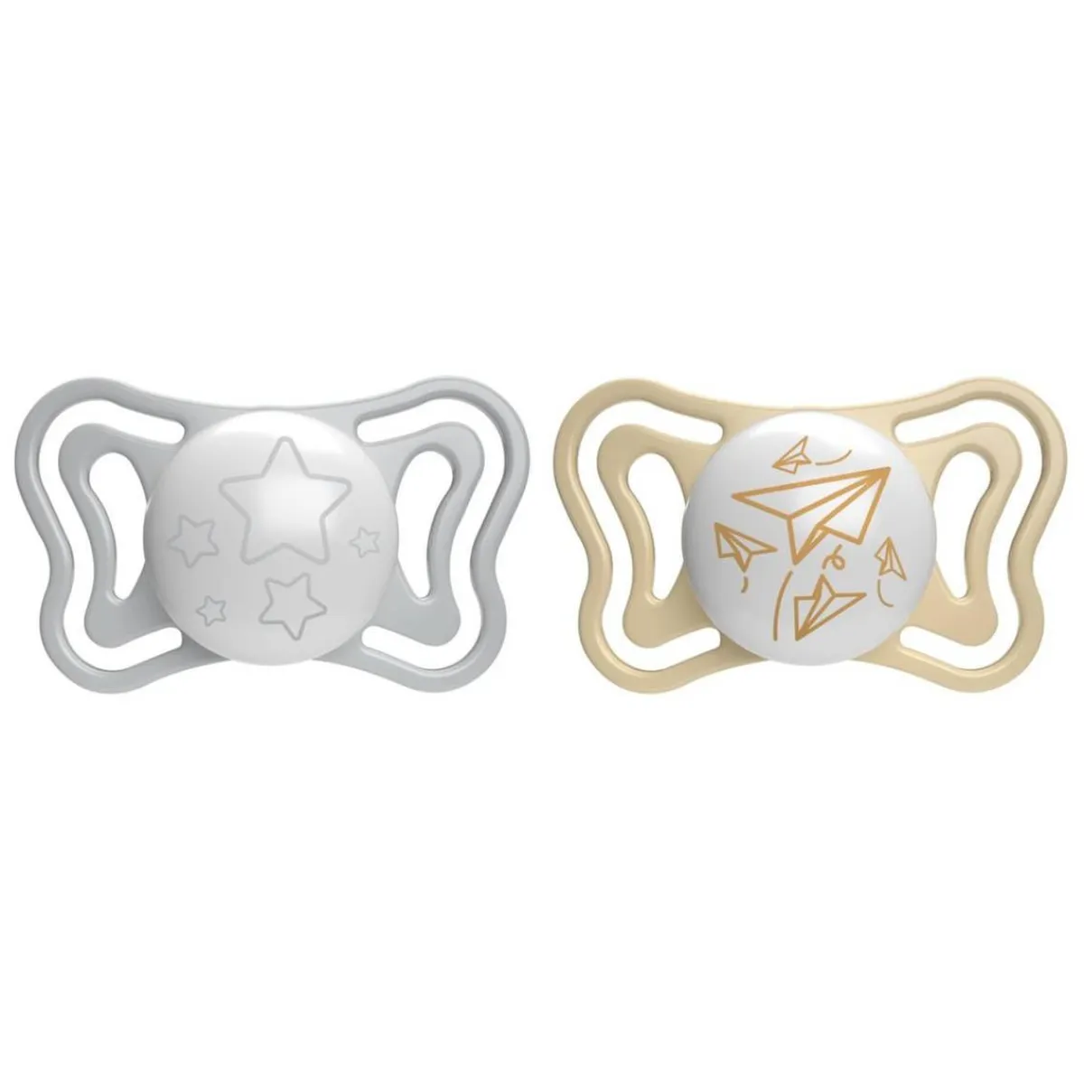 - Pack 2 Chupetes Physio Light Glow 6-16m*CHICCO Sale