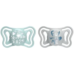 - Pack 2 chupetes Physio Light 2-6M - Azul (Varios modelos)*CHICCO New