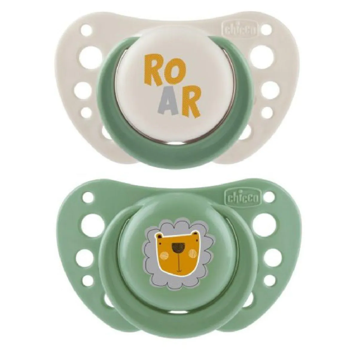 - Pack 2 chupetes Physio Air 2-6M - Verde Biberones Y Chupetes·Chupetes