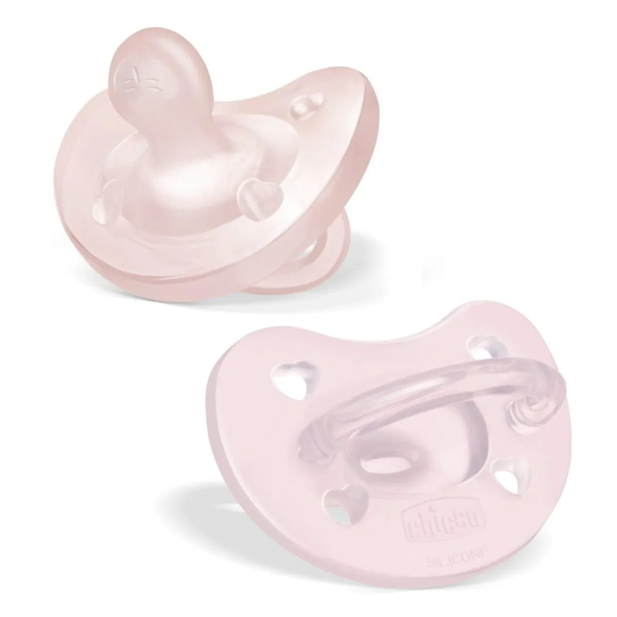 - Pack 2 chupetes PhysioForma Soft 2-6M - Rosa*CHICCO New