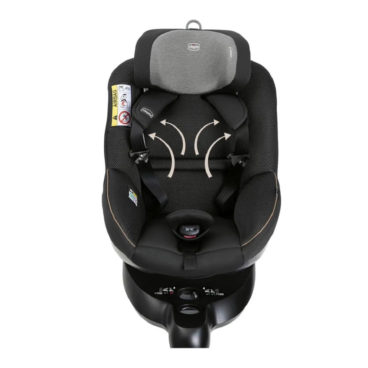 Best - Silla de coche Seat105 i-Size posh negro (40-105cm) Sillas De Coche·Desde 40 A 105 Cm