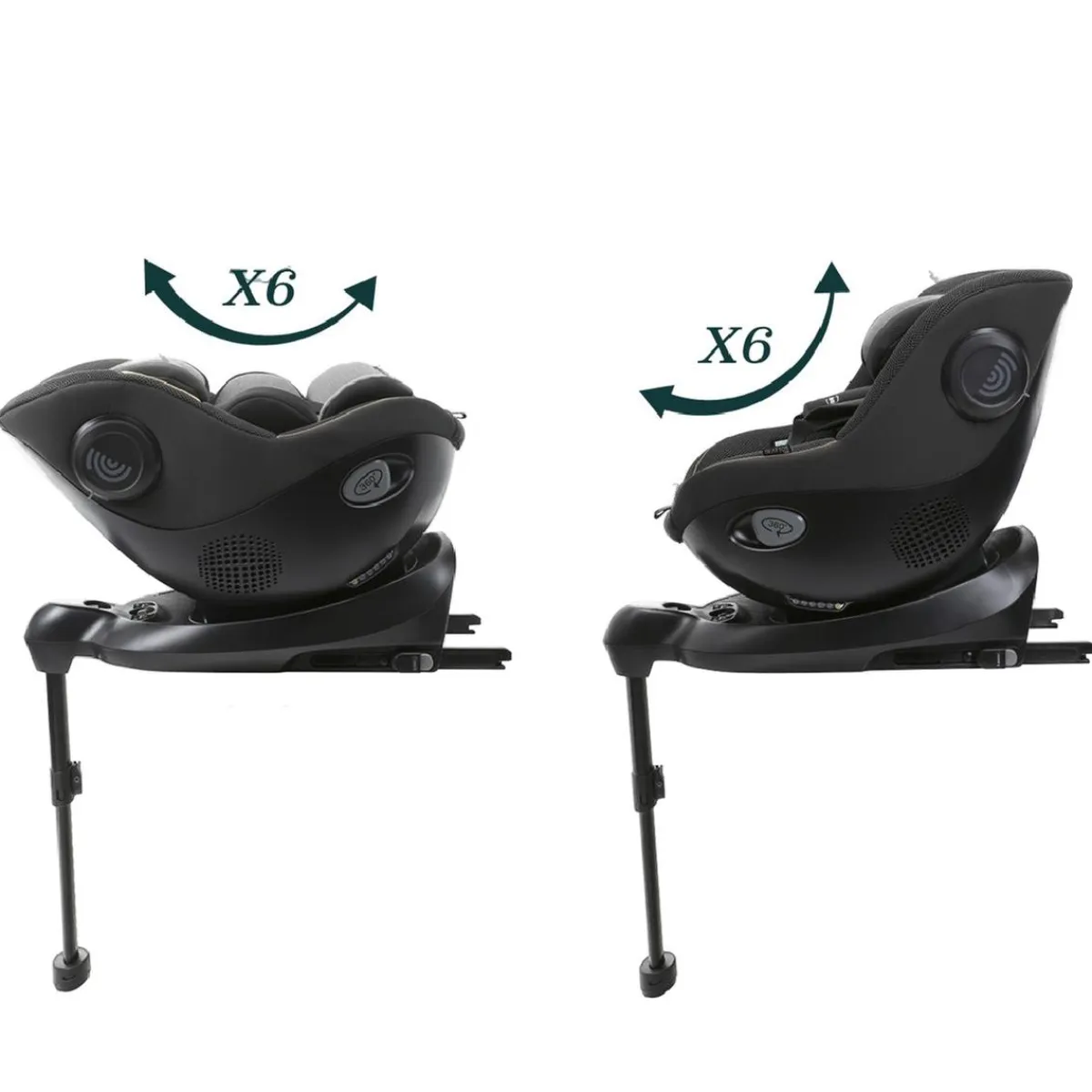 Best - Silla de coche Seat105 i-Size posh negro (40-105cm) Sillas De Coche·Desde 40 A 105 Cm