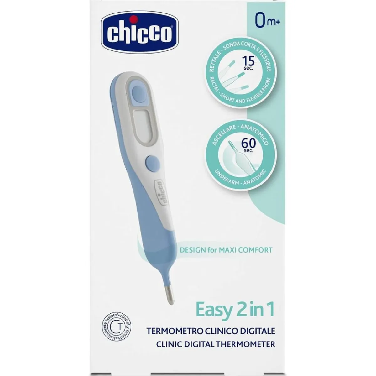 - Termómetro digital easy 2 en 1 Cuidado·Balanzas Y Termómetros