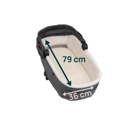 Hot - Trio Mysa Gran Comfort y First Seat Recline Lunar Rock Trío Y Accesorios·Trío Y Dúo
