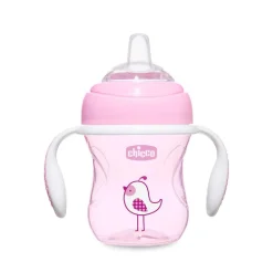- Vaso de transición rosa*CHICCO