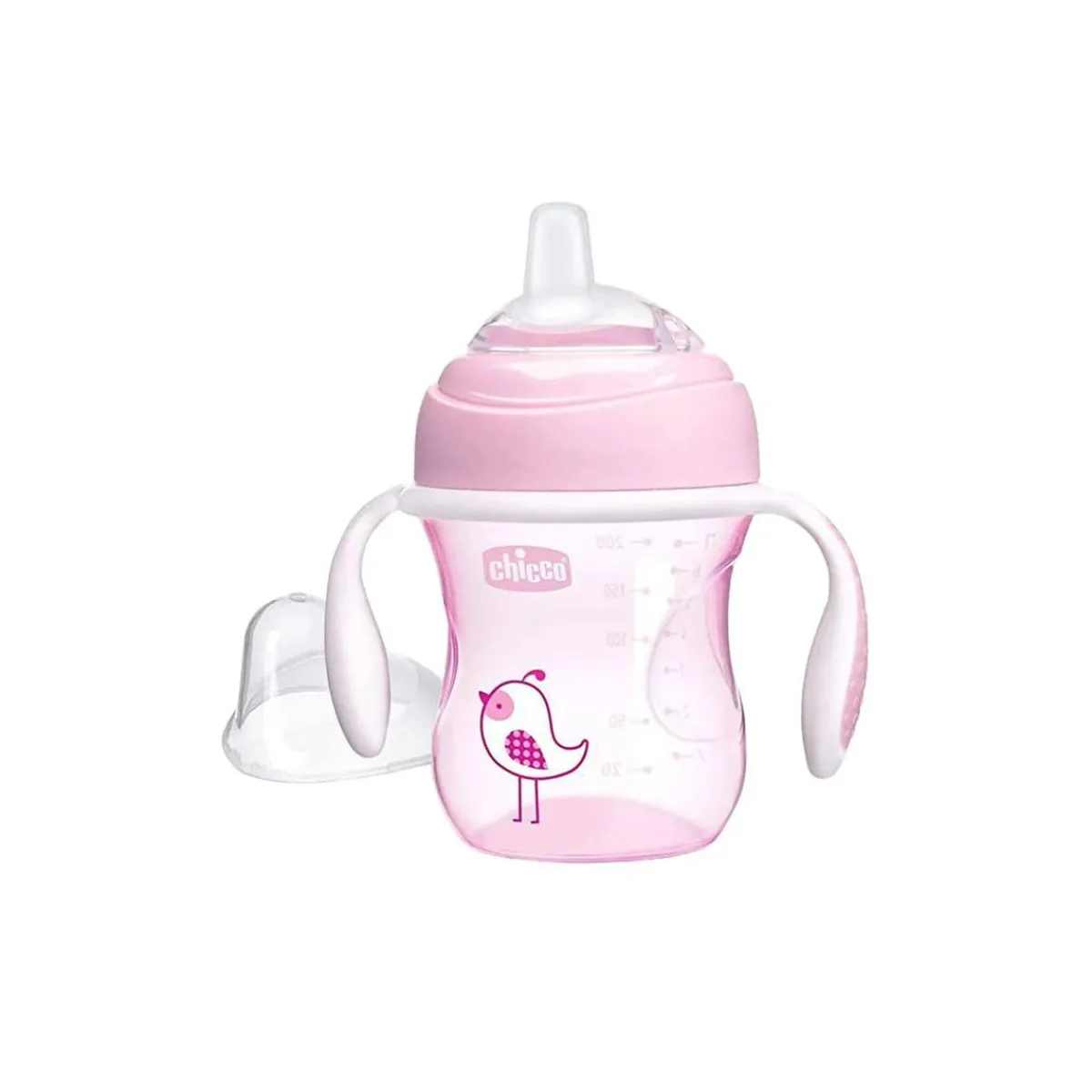 - Vaso de transición rosa*CHICCO
