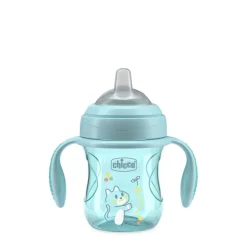 - Vaso de Transición 4M+ 200ml - Azul*CHICCO Outlet