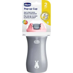 - Vaso Pop‑Up 350 ml - Rosa*CHICCO New