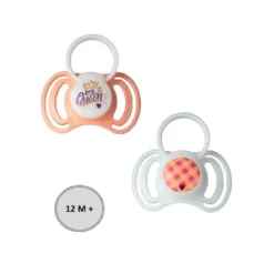 New Chupete de Silicona con anilla x2 Biberones Y Chupetes·Chupetes