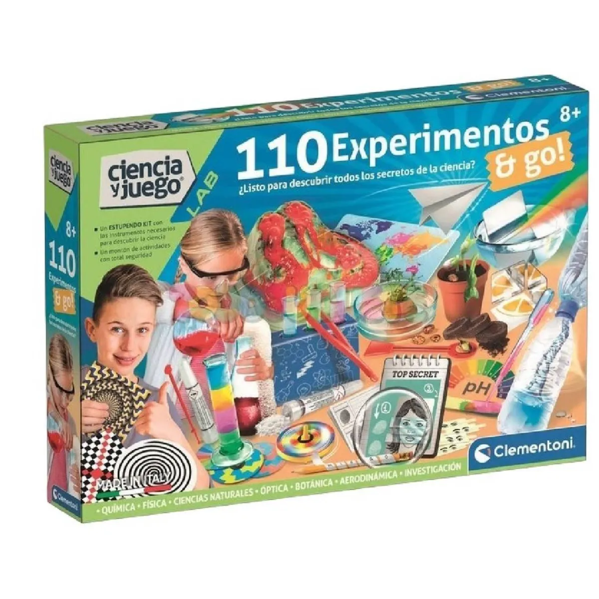 Ciencia y juego - 110 experimentos*CLEMENTONI