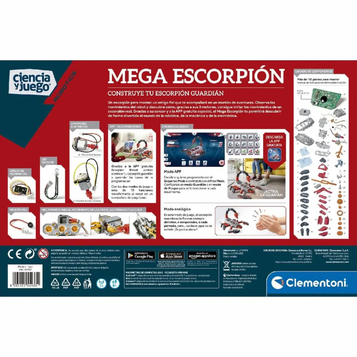 New Ciencia y juego - Robotics: Robot escorpión Steam