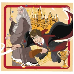 Hot - 3 puzzles 48 piezas - Harry Potter Juegos Y Puzzles