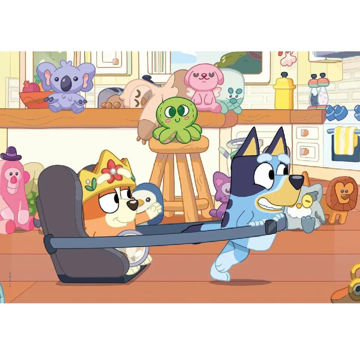 Online - 2 puzzles 60 piezas - Bluey Juegos Y Puzzles