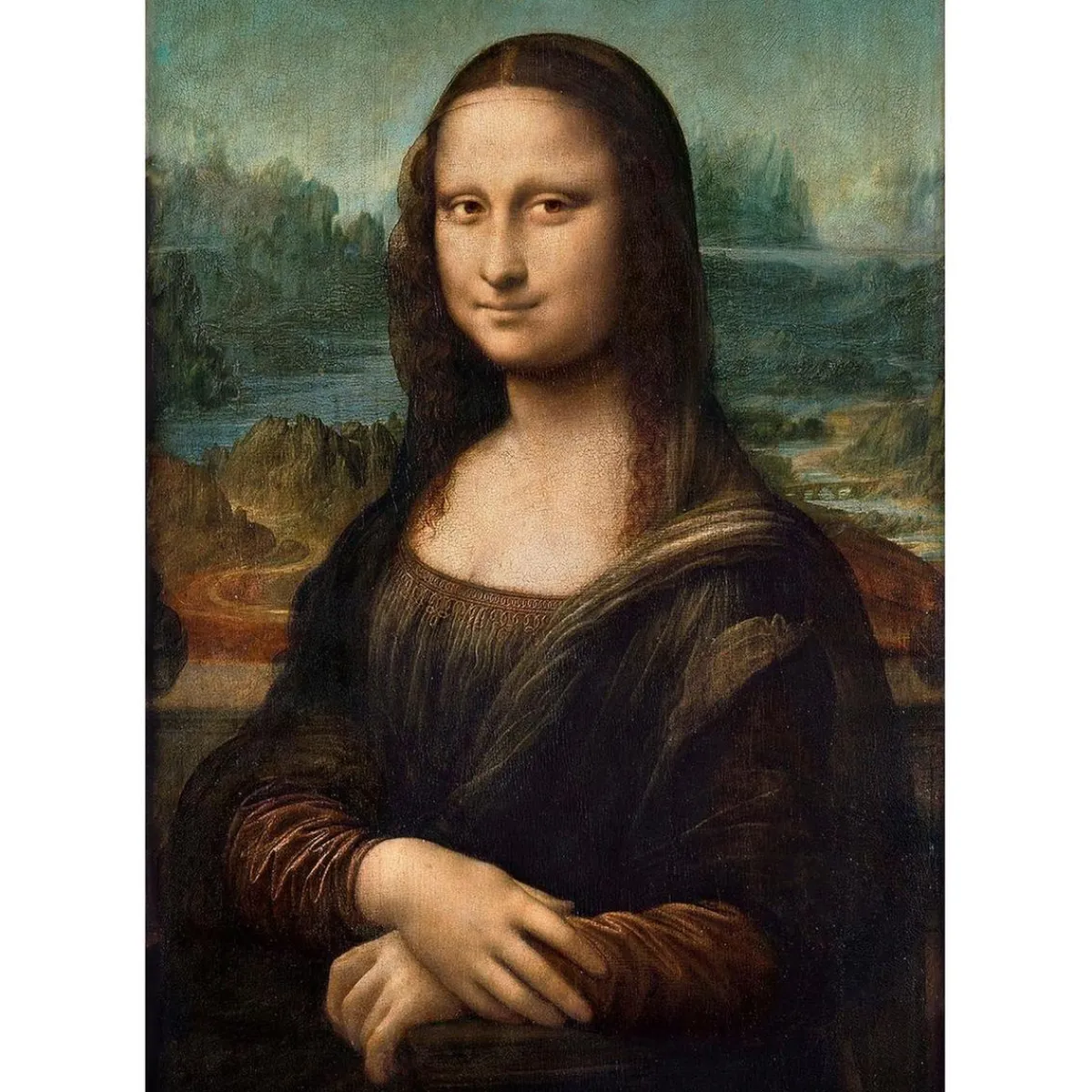 Hot - Colección de arte con rompecabezas de la Gioconda, 1000 piezas ㅤ Juegos Y Puzzles
