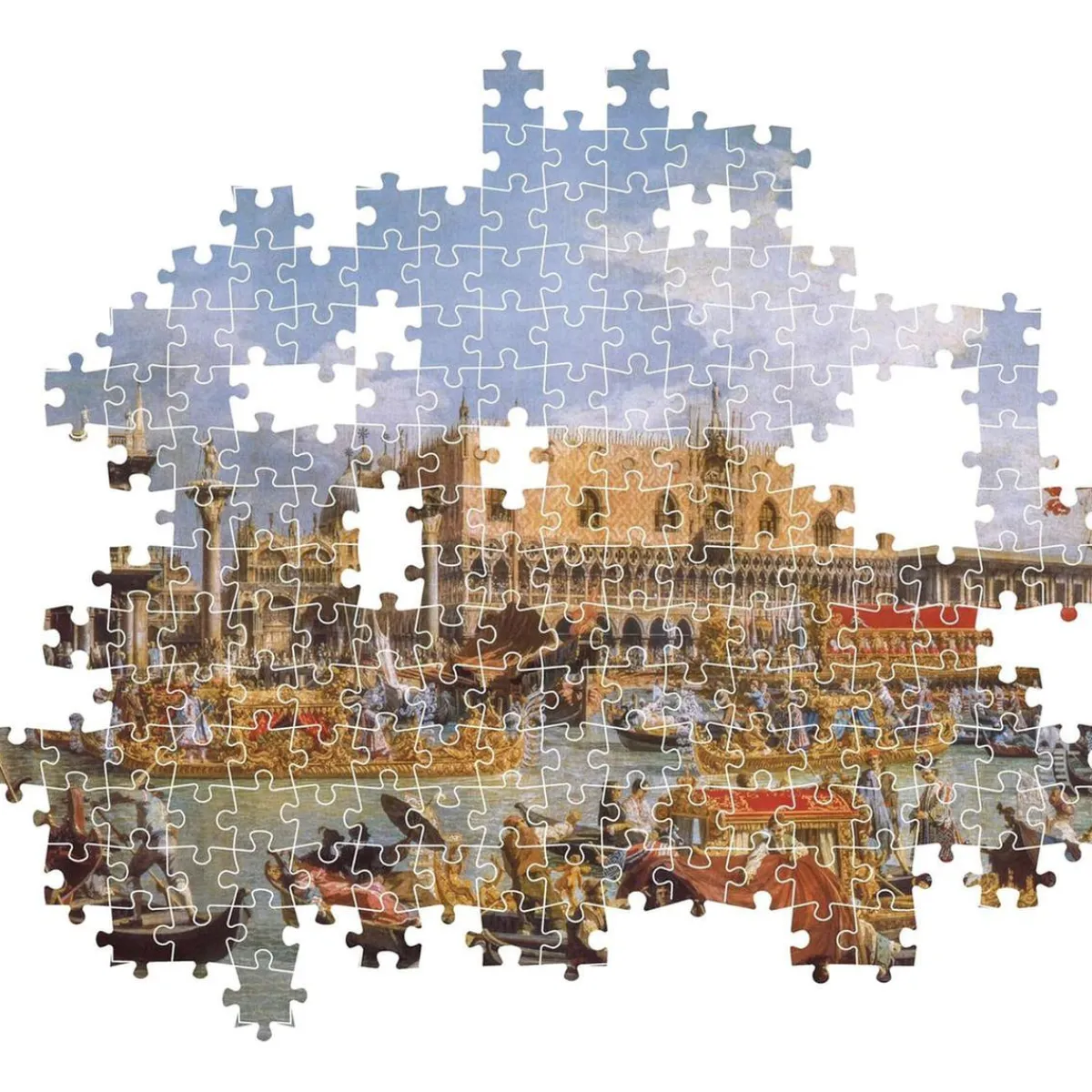 Online - Colección de rompecabezas: el regreso del Bucentauro en el día de ascensión, 1000 piezas ㅤ Juegos Y Puzzles
