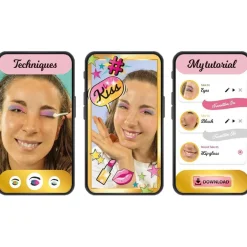 - Estudio de maquillaje infantil multicolor, set de juguete para niñas*CLEMENTONI Online