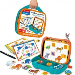 - Juego educativo magnético de alfabeto en maletín ㅤ Friki Zone|Juguetes Educativos Y Libros