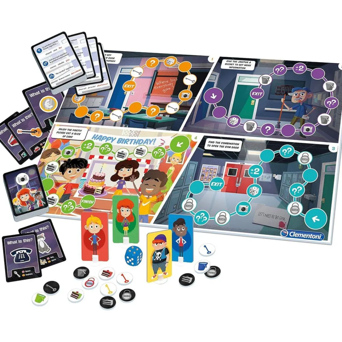 Discount - Juego educativo Mistery English en español ㅤ Juguetes Educativos Y Libros|Juegos Y Puzzles