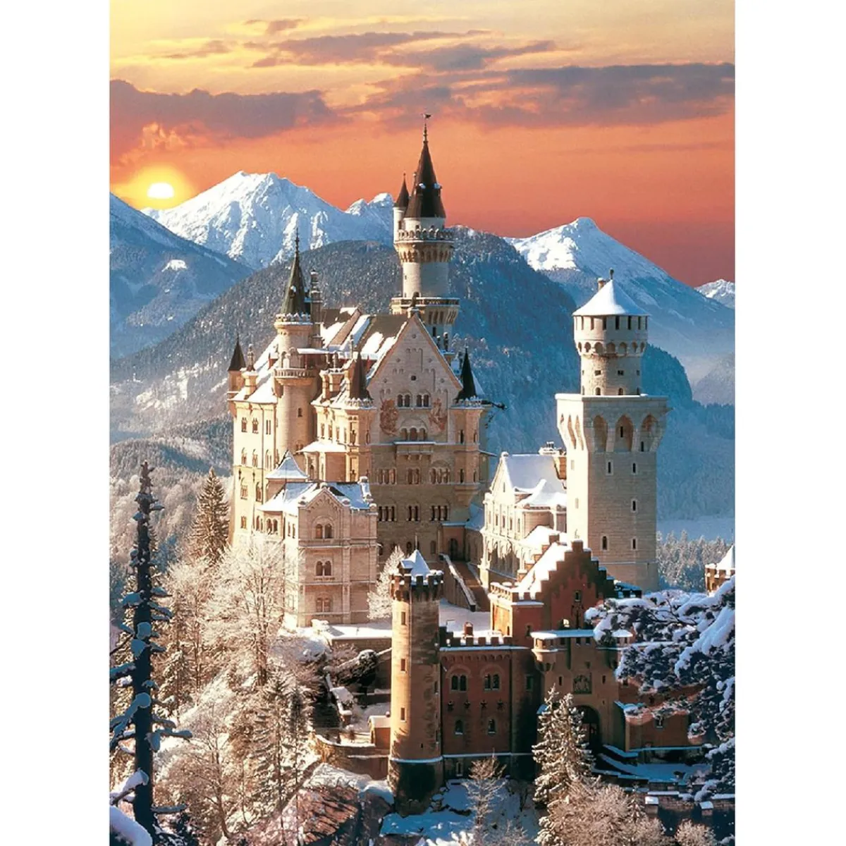 Hot - Puzzle 1500 piezas High Quality Collection - Neuschwanstein Juegos Y Puzzles