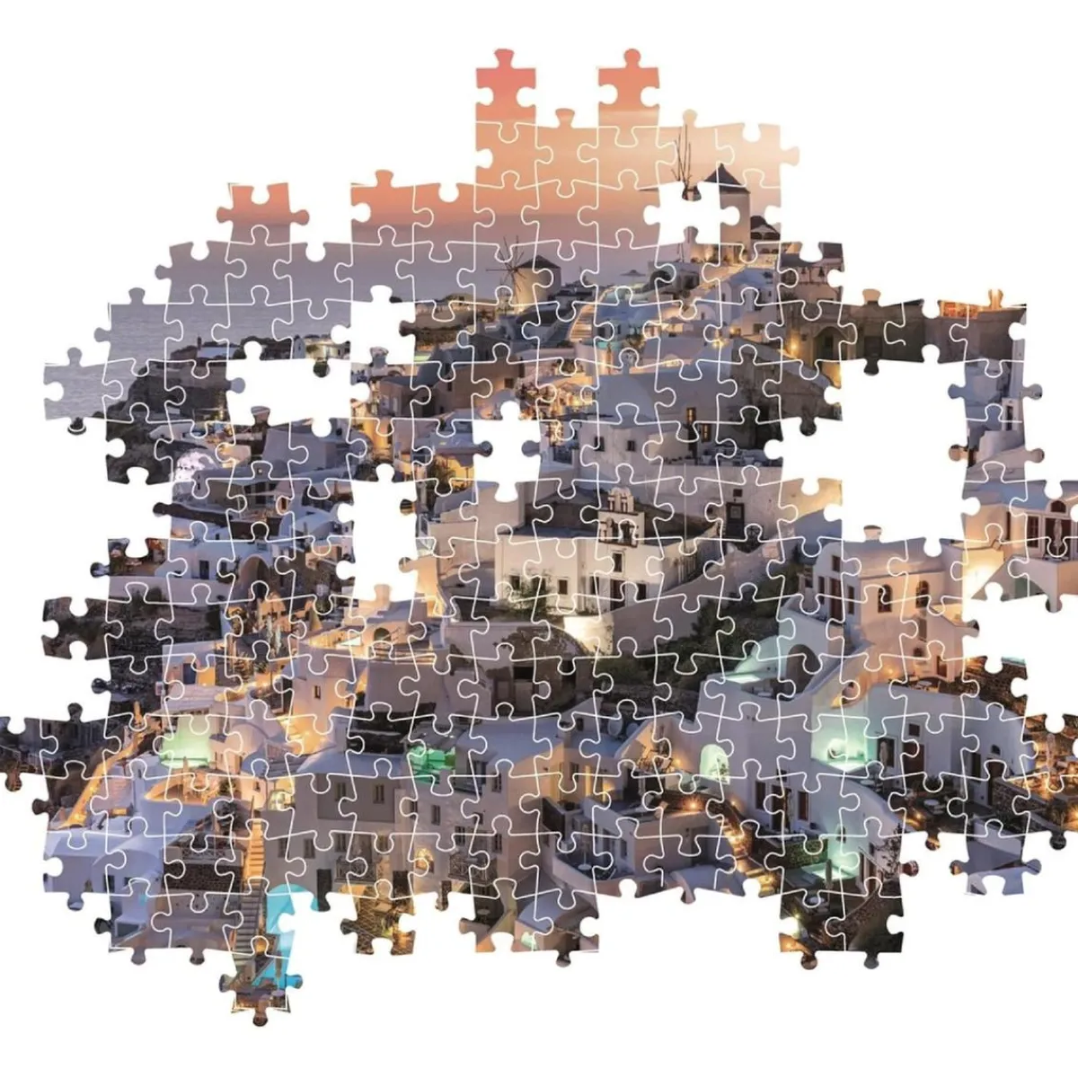 Best - Puzzle 1000 piezas High Quality Collection - Sombras de Santorini Juegos Y Puzzles
