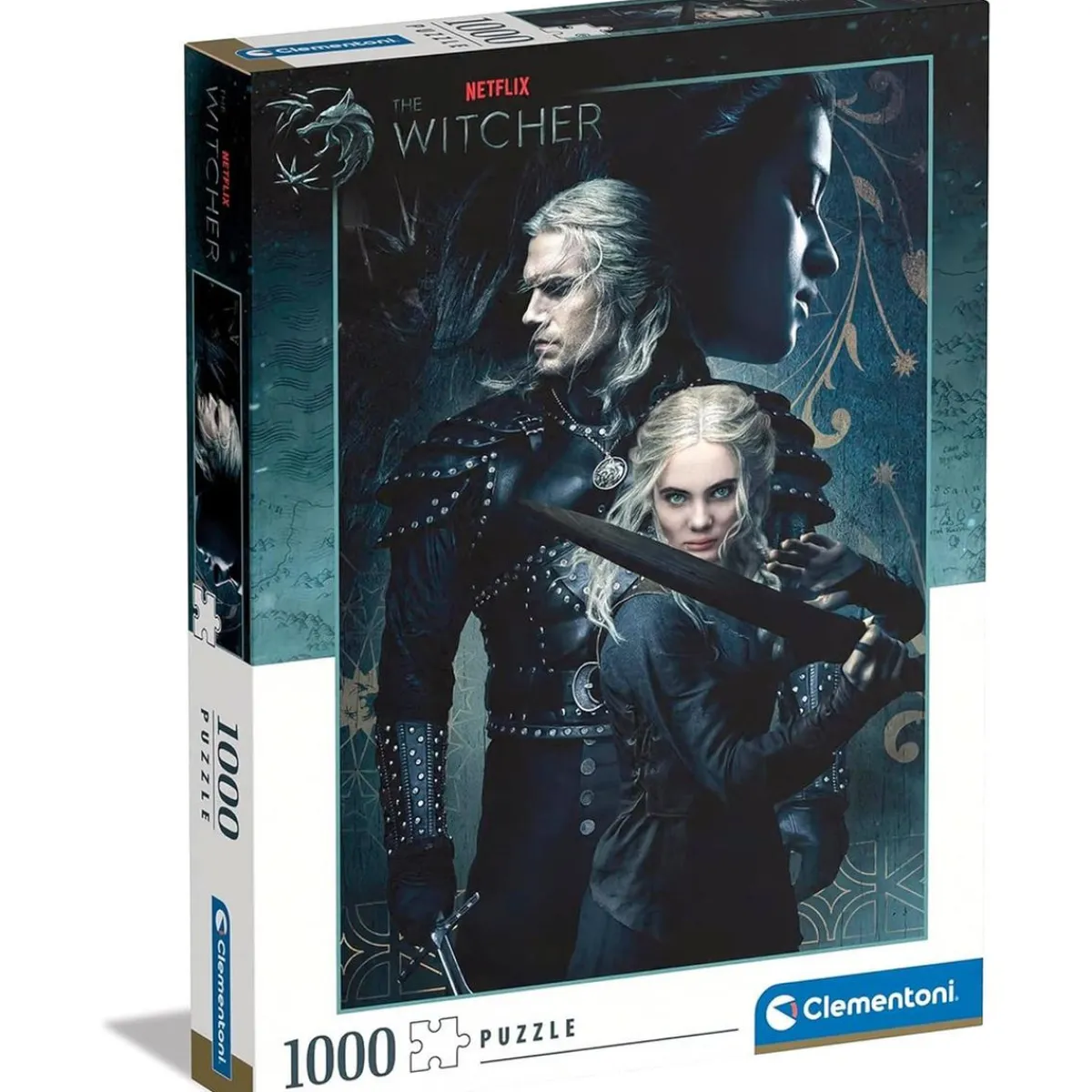- Puzzle de 1000 piezas: el hechicero multicolor ㅤ*CLEMENTONI New