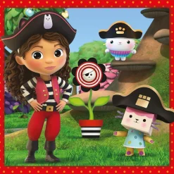 Sale - Puzzle Gabbys Dollshouse 3x48 ㅤ Juegos Y Puzzles