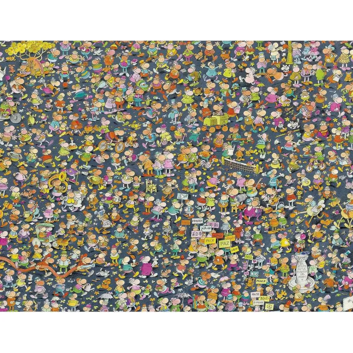 Sale - Puzzle ilustrado de 1000 piezas imposible Juegos Y Puzzles