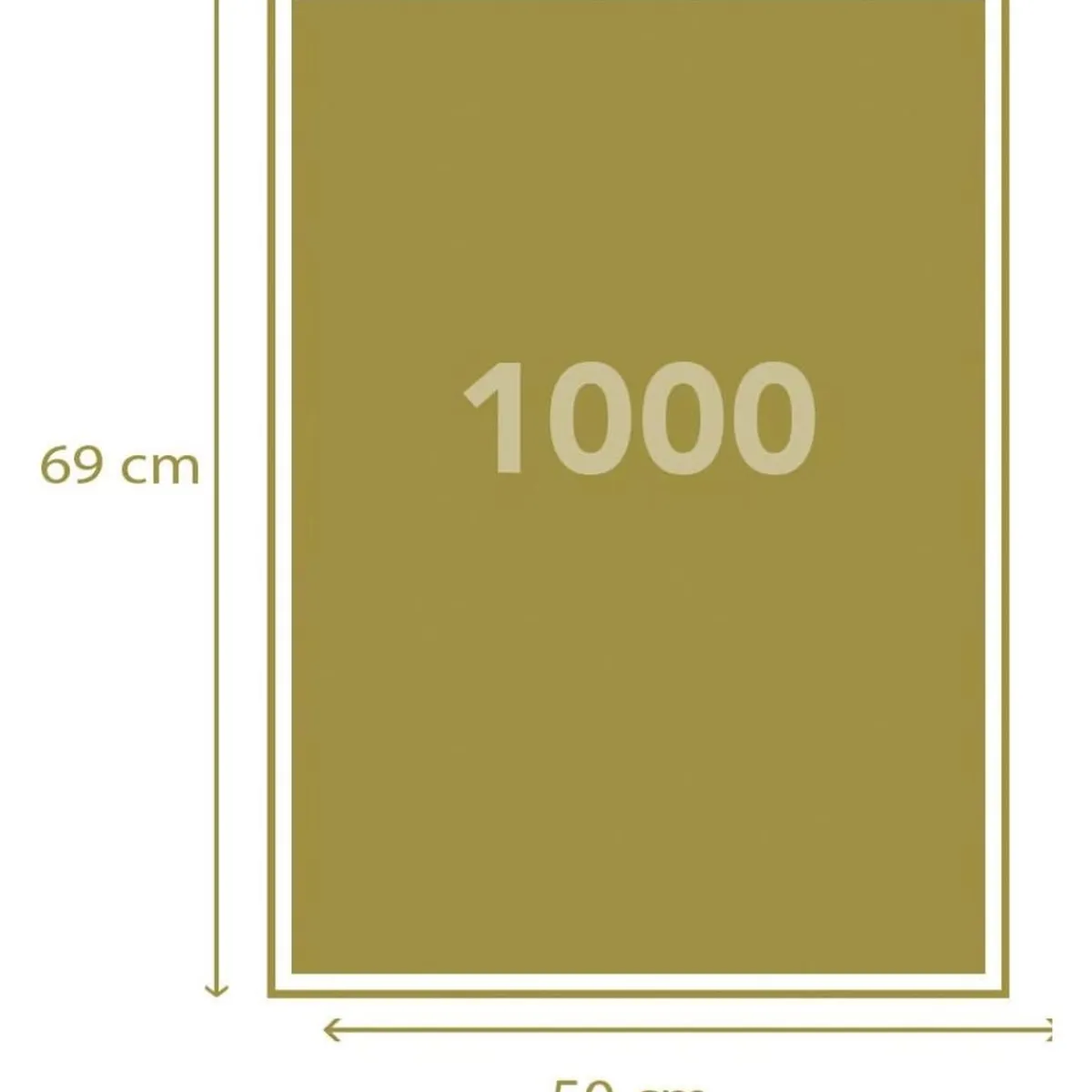 Sale - Puzzle ilustrado de 1000 piezas imposible Juegos Y Puzzles