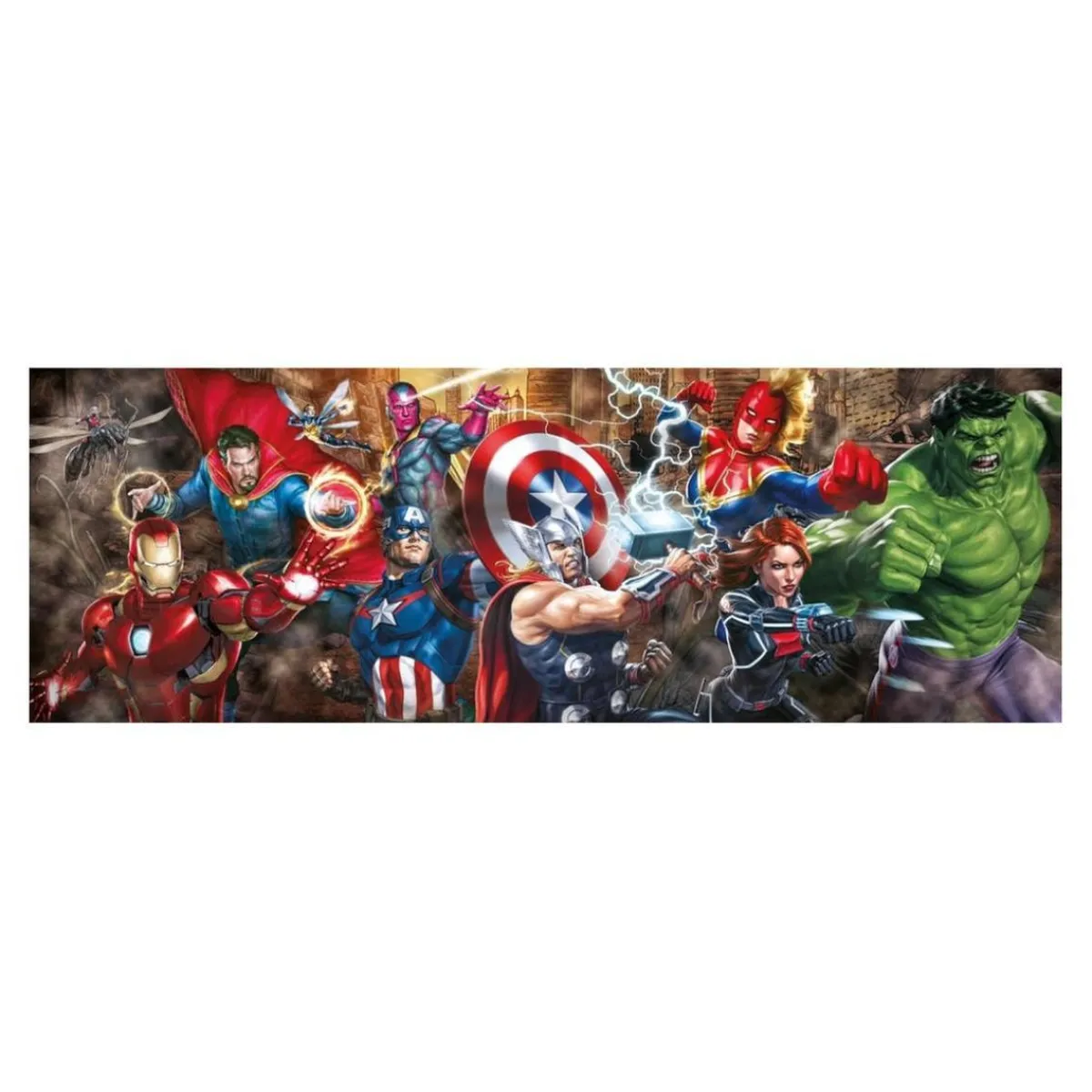 Discount - Puzzle Panorama Marvel 1000 piezas Juegos Y Puzzles