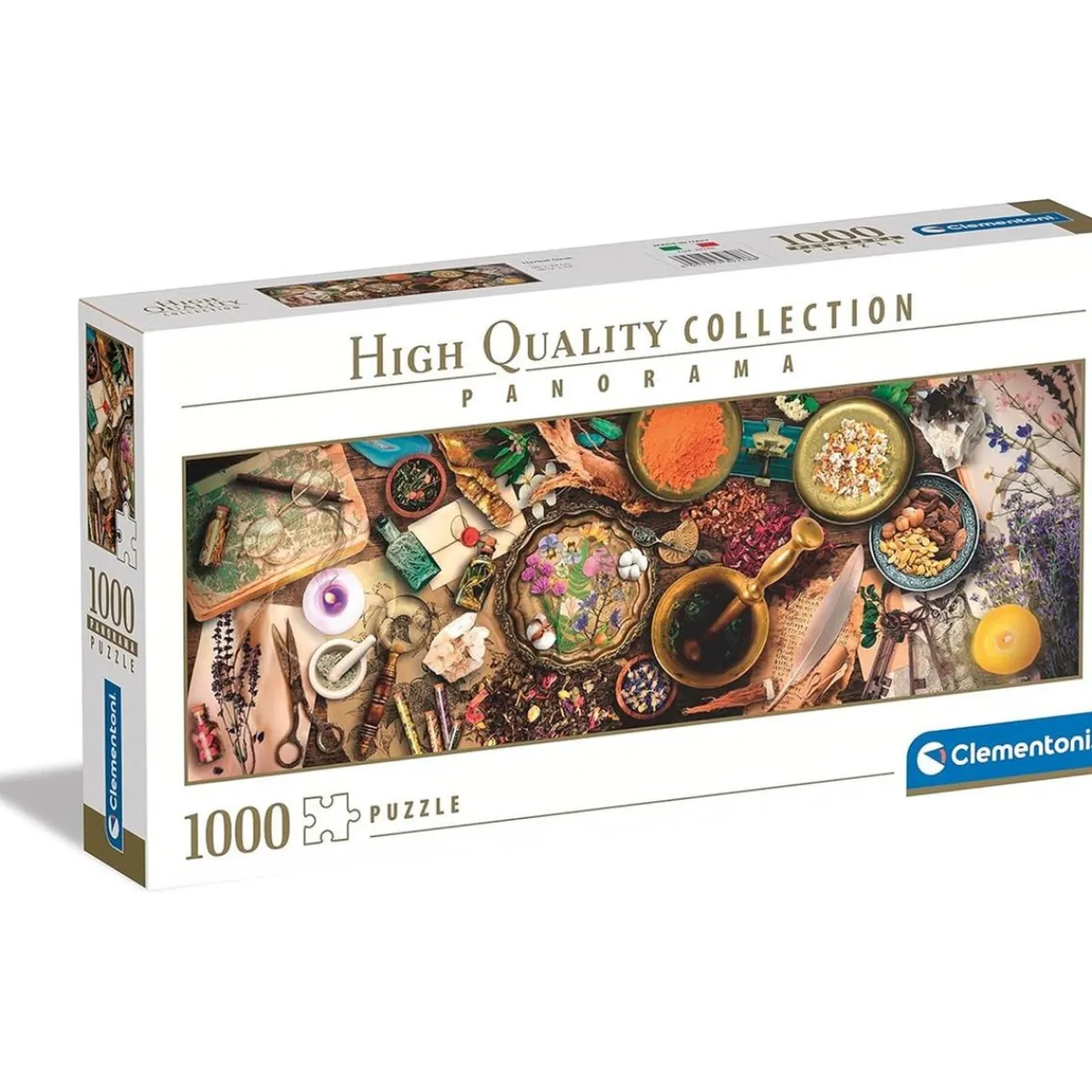 - Puzzle Panorama de 1000 piezas: Mesa del Herbolista ㅤ*CLEMENTONI Sale