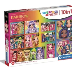 - Puzzles progresivos multicolor de distintos tamaños 4 años en adelante ㅤ*CLEMENTONI Best