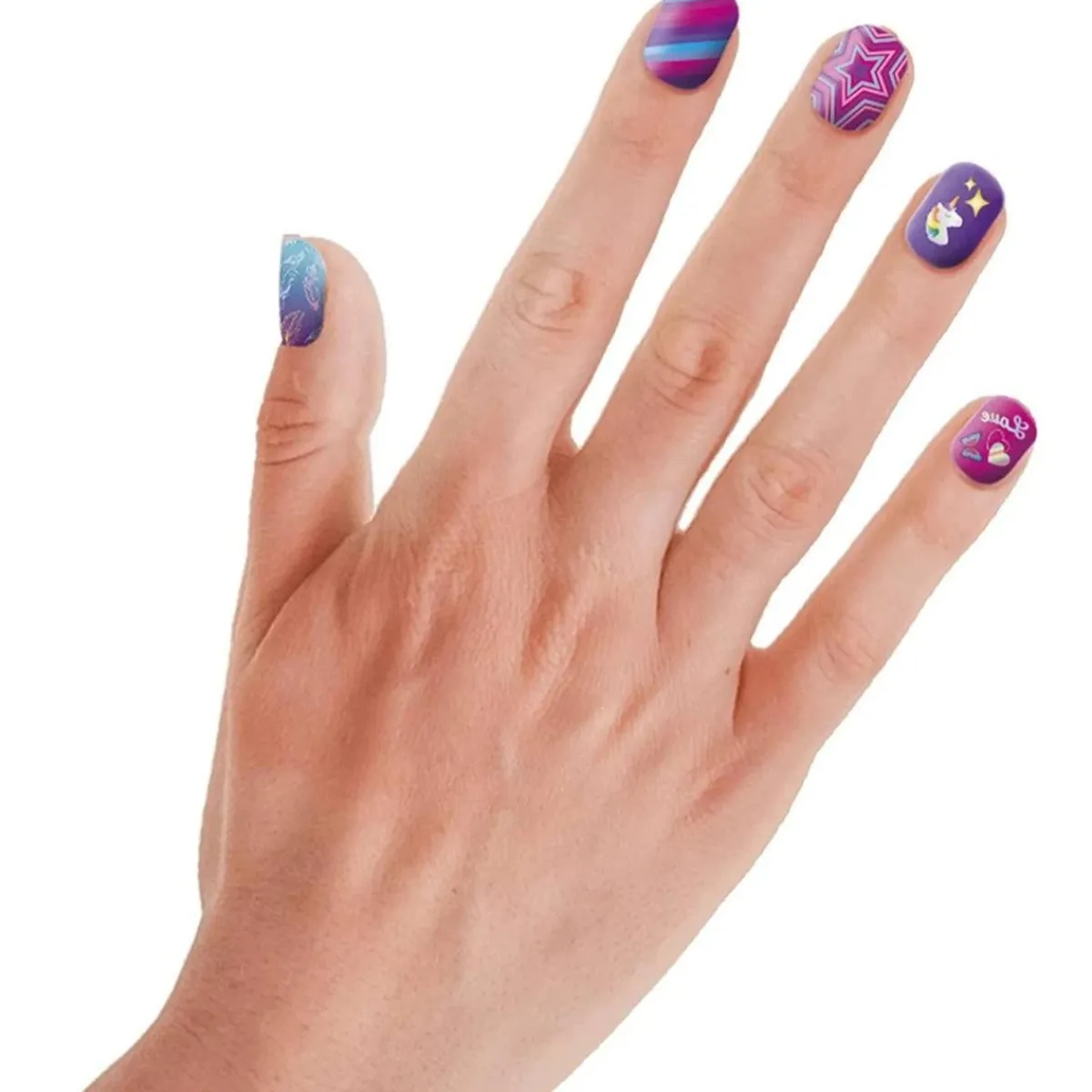 Sale - Set de uñas brillantes Crazy Chic en la oscuridad Estilo De Vida