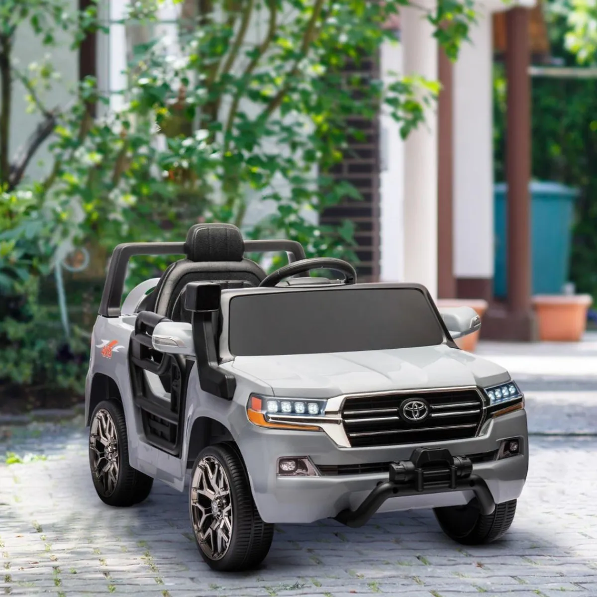 Coche eléctrico Toyota LAND CRUISER Gris*AIYAPLAY Outlet