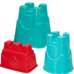 Discount ColorBaby - Set de Playa 3 Moldes de Castillos Juguetes De Verano