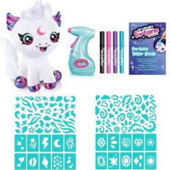 Colorea tu unicornio mágico con cuerno luminoso Arte Y Manualidades