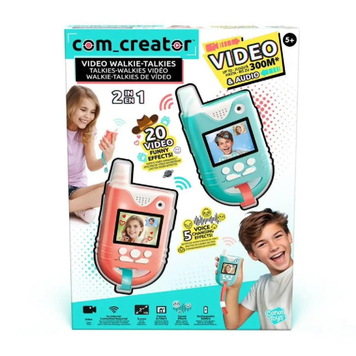Online Com Creator - Walkie Talkies de Video Electrónicos