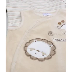 Discount Conjunto bebé peto beige jirafa/león Ropa Y Accesorios·Peleles|Recién Nacido·Ropa Y Accesorios