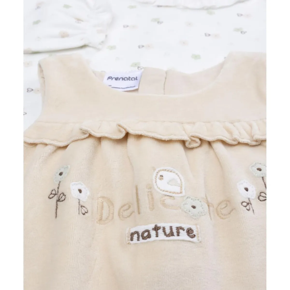 Online Conjunto peto beige Ropa Y Accesorios·Peleles|Recién Nacido·Ropa Y Accesorios