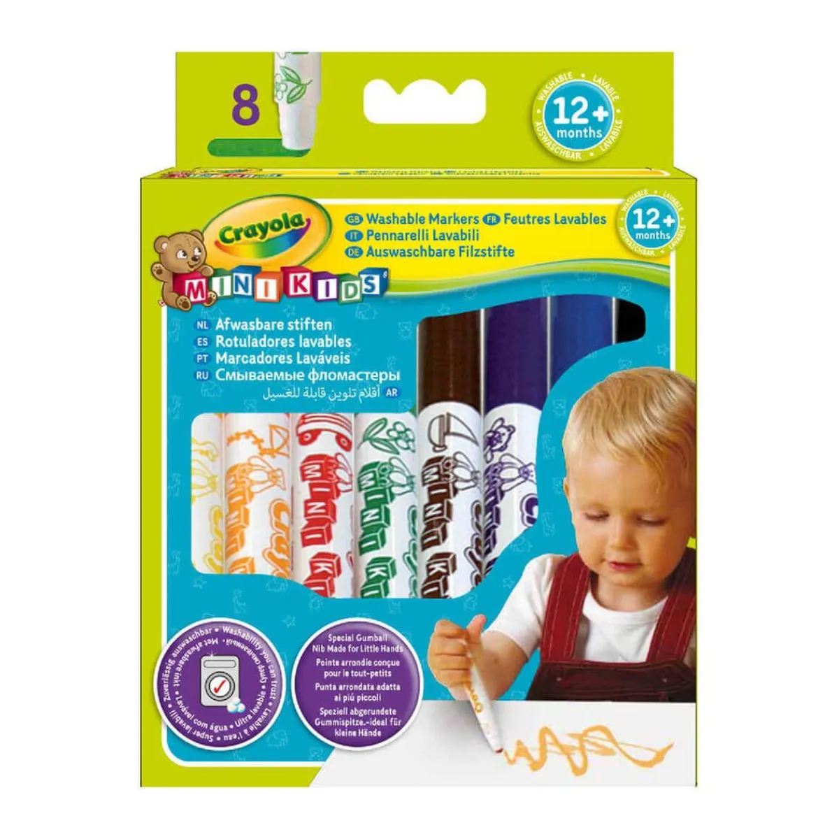 Discount - 8 Rotuladores lavables Arte Y Manualidades