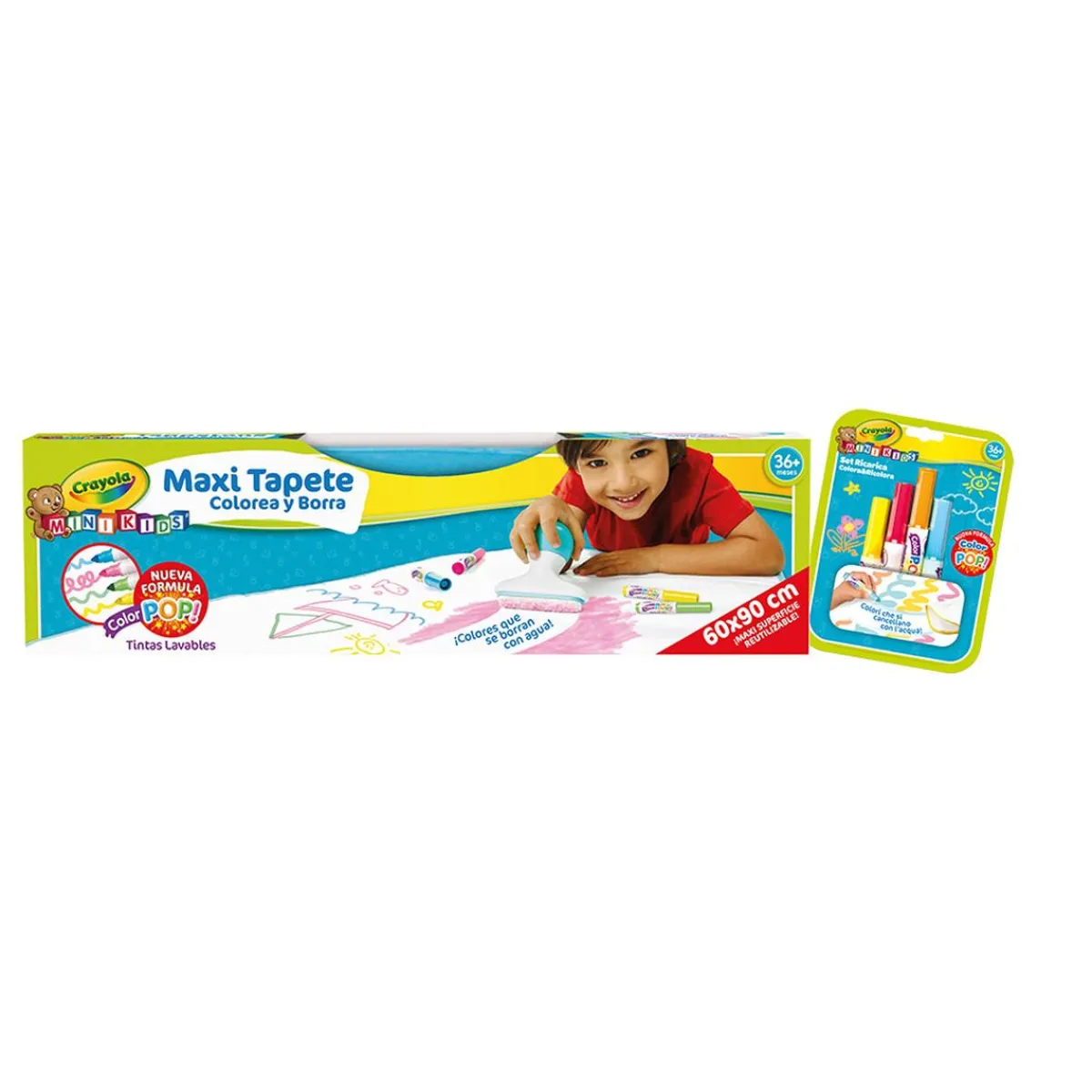 - Maxi Tapete Colorea y Borra*CRAYOLA Discount