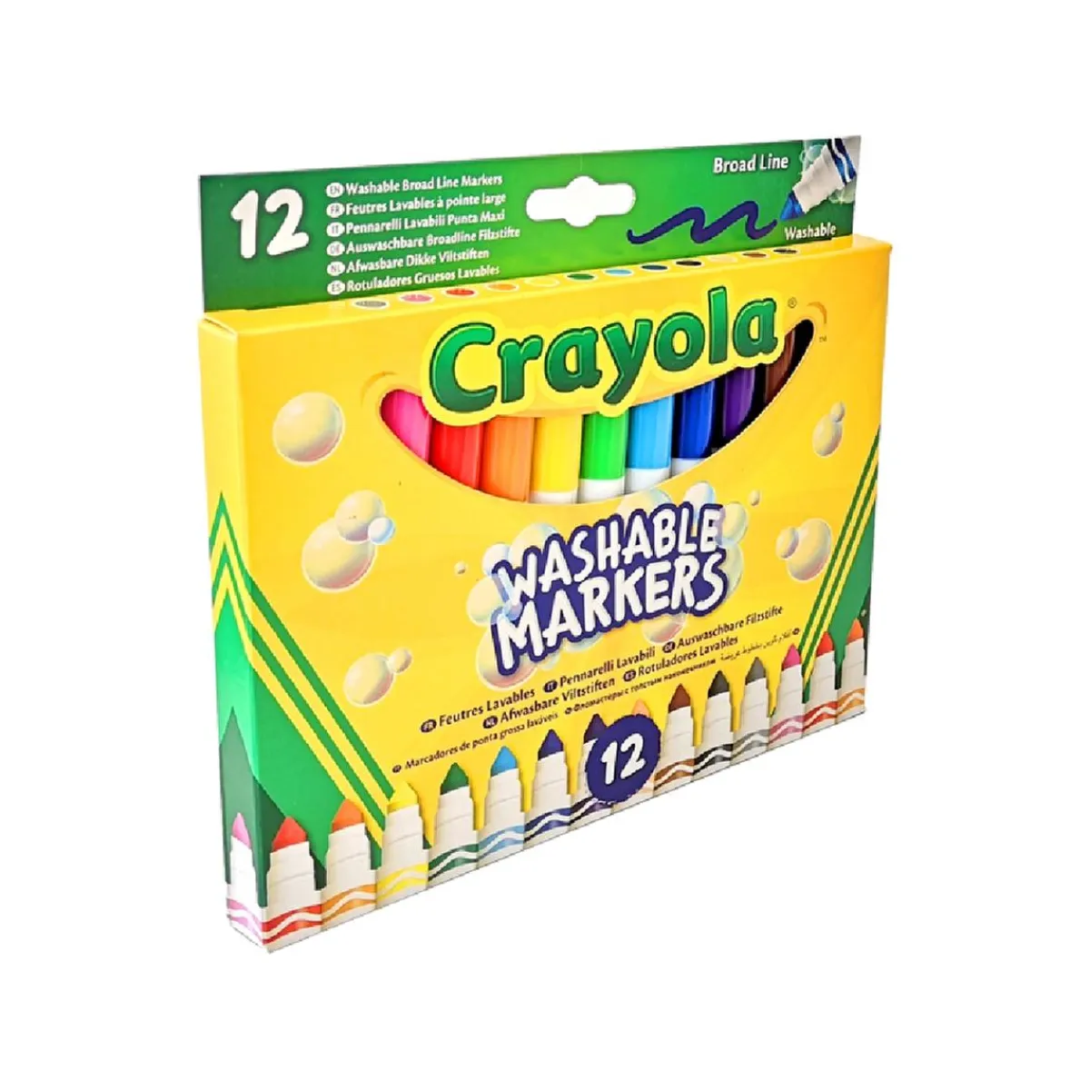 Outlet - Pack 12 Rotuladores Lavables Arte Y Manualidades