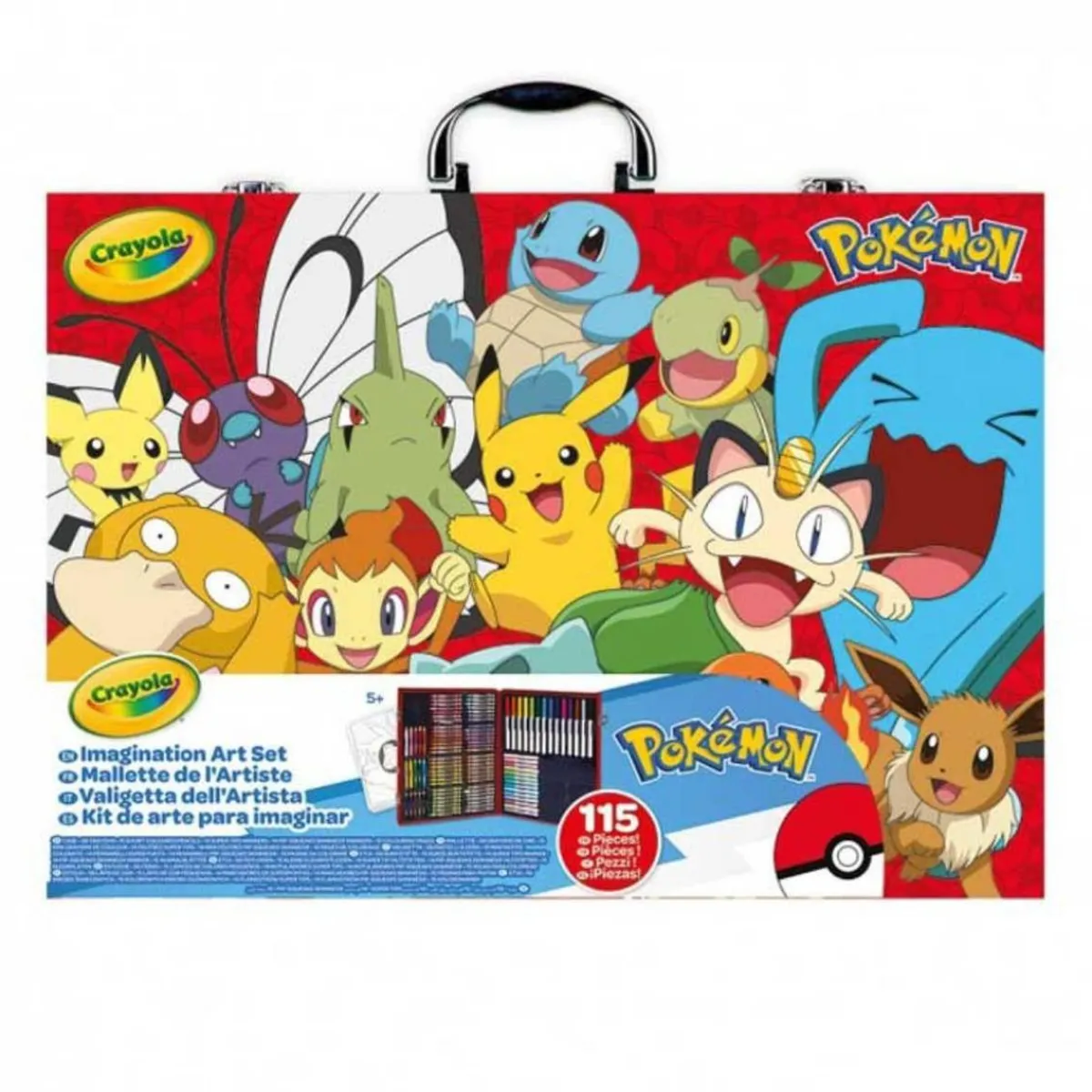 Best - Pokemon - Maletín de pintura Arte Y Manualidades