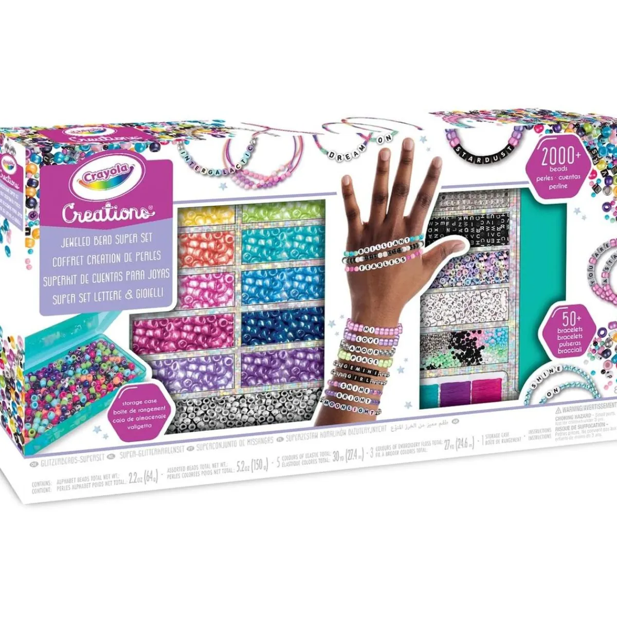 Best - Set de letras y joyas para actividad creativa ㅤ Arte Y Manualidades