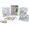 Best - Set de páginas para colorear y construir obras de arte tridimensionales, tema aventuras espaciales Arte Y Manualidades