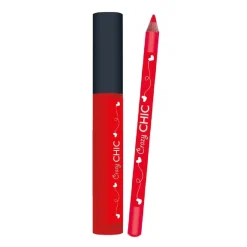 - Lipgloss y Lapiz de Labios Cherry*CRAZY CHIC Best