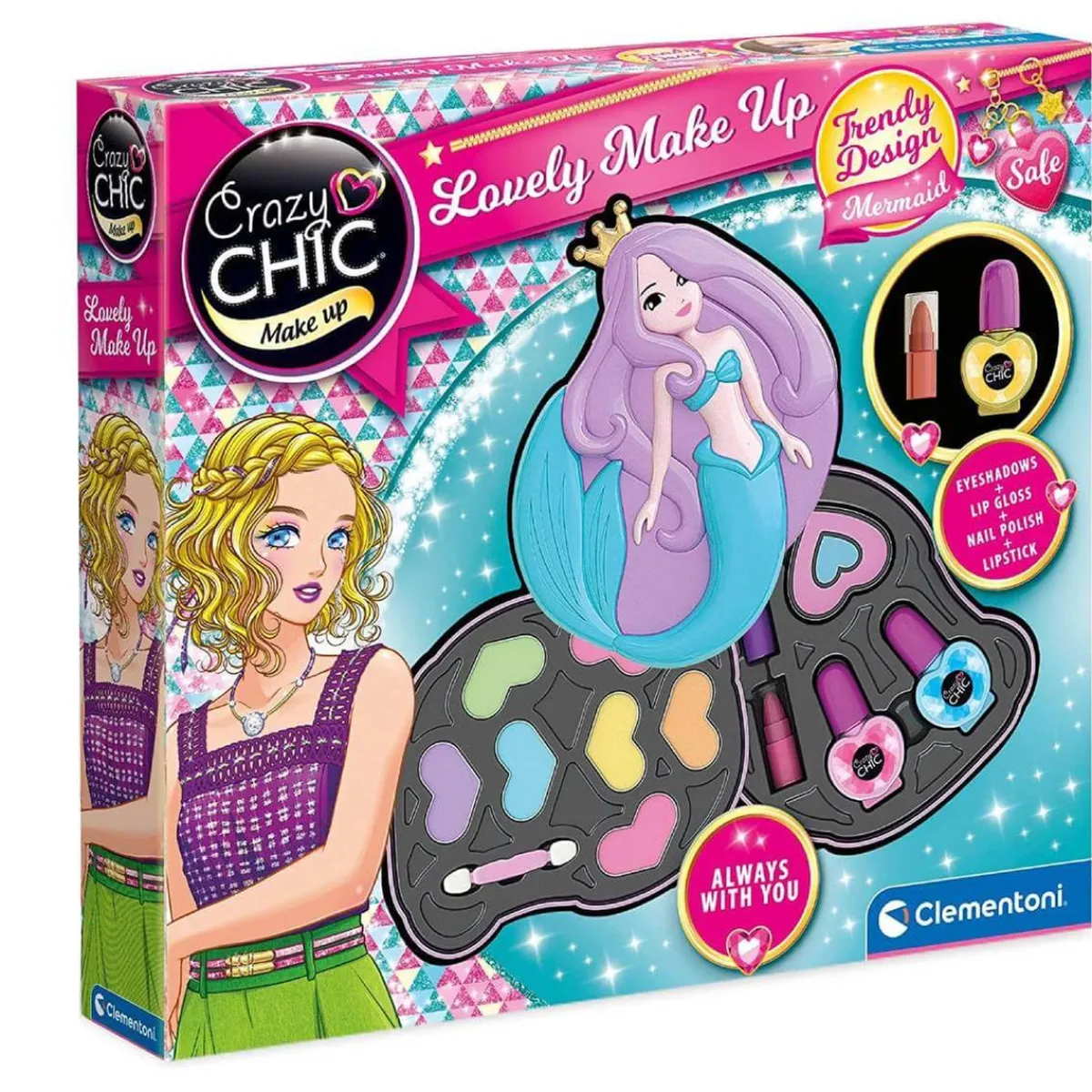 Crazy Chic - Neceser maquillaje sirena*CLEMENTONI Online