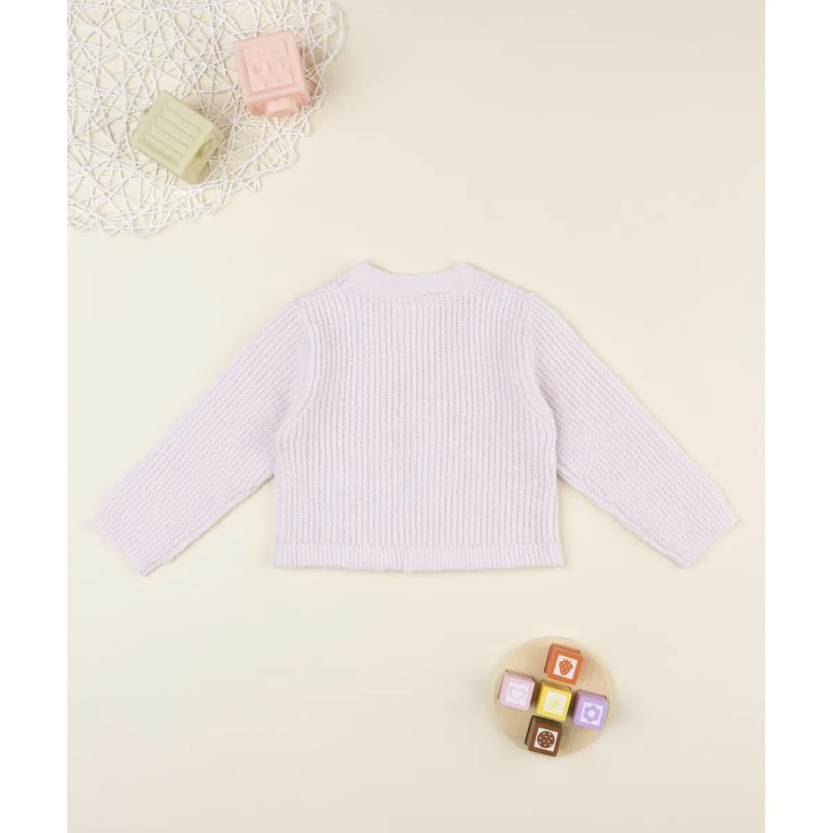 Best Cárdigan niña rosa con lazo Niña·Bebé Niña 3-36 Meses|Bebé Niña 3-36 Meses·Jerséis Y Cardigans