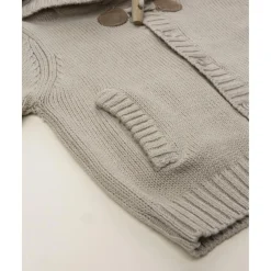 Cárdigan niño beige con capucha*Prenatal New