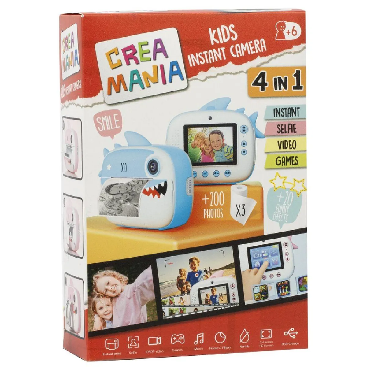 - Cámara instantánea (varios colores)*CREAMANIA Clearance