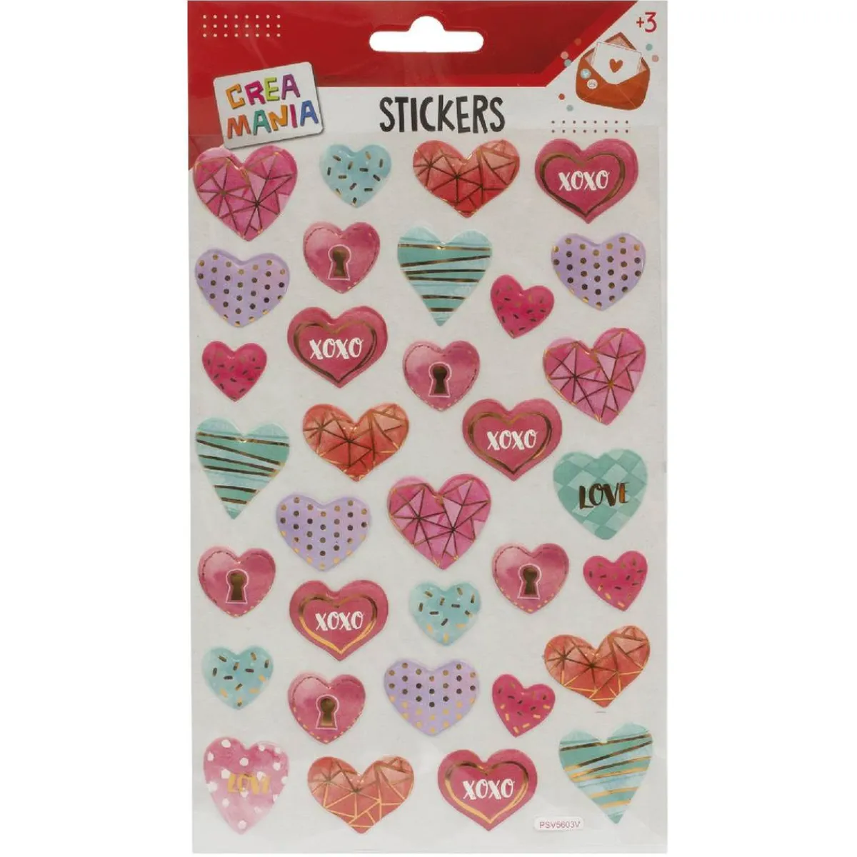 Online Creamania - Pegatinas Love con relieve (varios modelos) Deportes